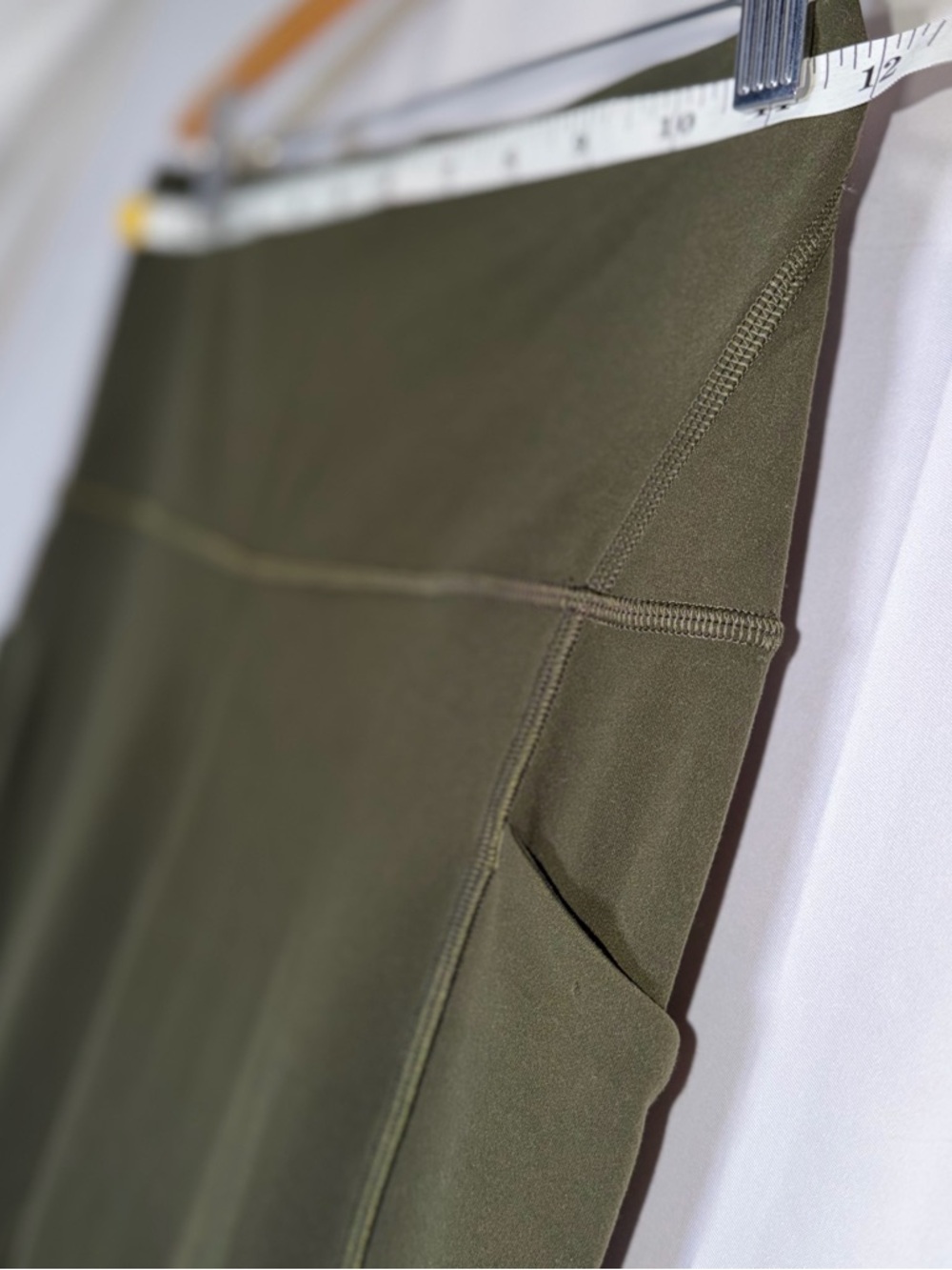lululemon athletica Olive Green Workout Leggings - Picture 5 of 8
